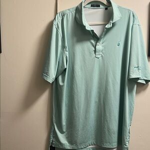Izod Men's Mint Green Polo Shirt